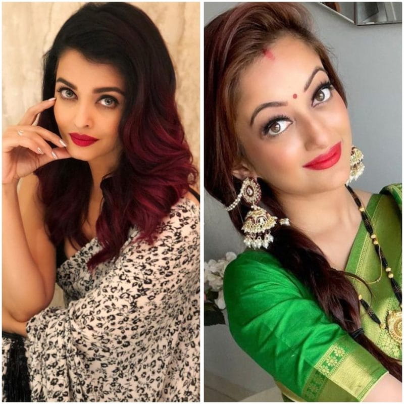 Aishwarya Rai and Mansi Nayak
