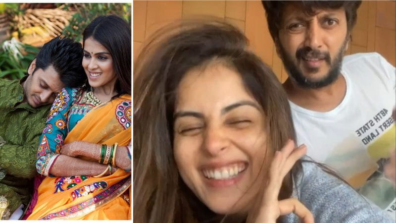 Riteish Deshmukh And Genelia D'Souza