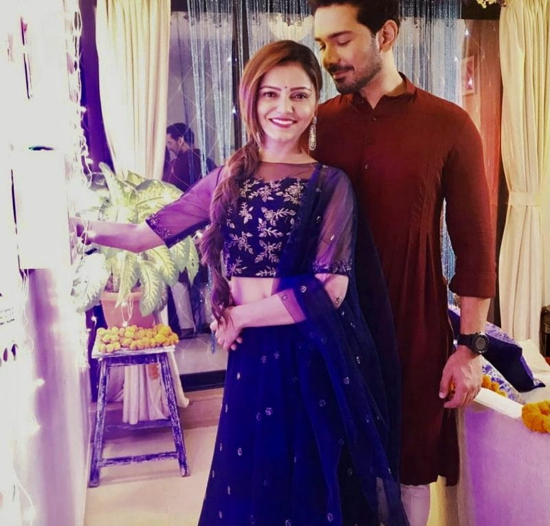 Abhinav Shukla and Rubina Dilaik