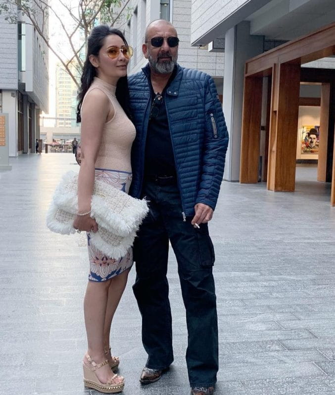 Sanjay Dutt and Manyata Dutt