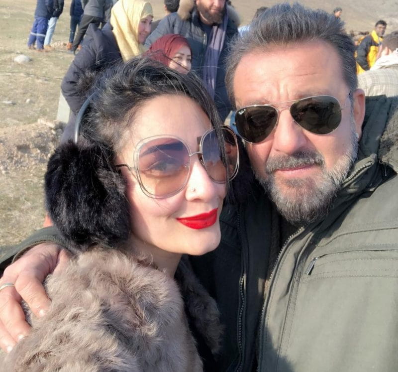 Sanjay Dutt and Manyata Dutt