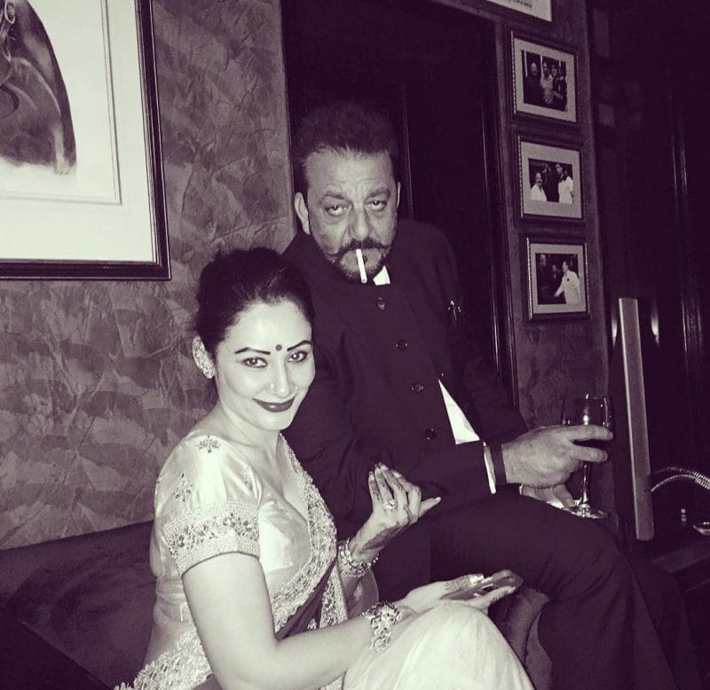 Sanjay Dutt and Manyata Dutt