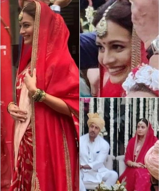 Dia Mirza Wedding Photo