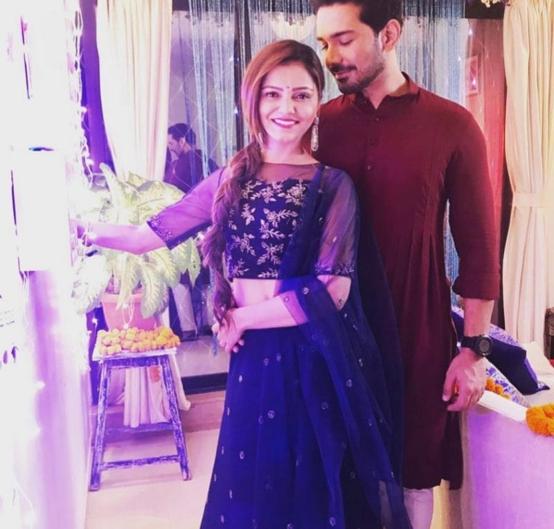 Abhinav Shukla and Rubina Dilaik