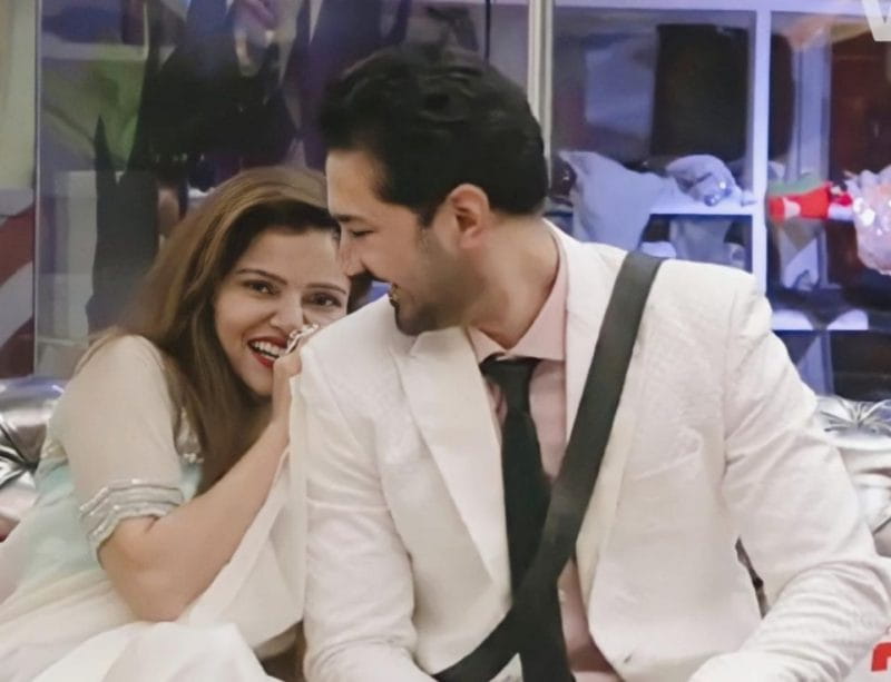 Abhinav Shukla and Rubina Dilaik