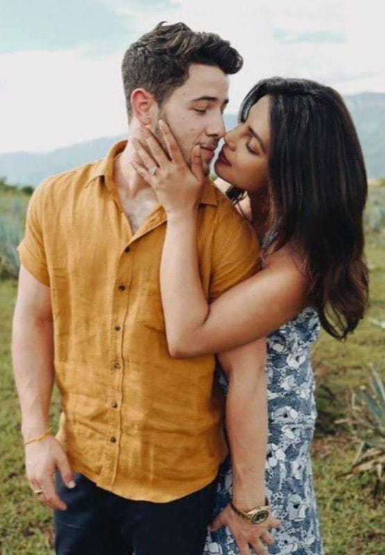 Priyanka Chopra and Nick Jonas
