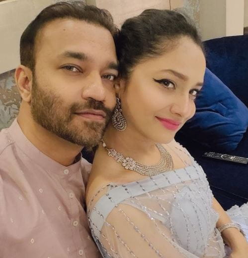 Ankita Lokhande With Boyfriend Vicky Jain