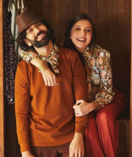 Nakuul Mehta and Jankee Parekh