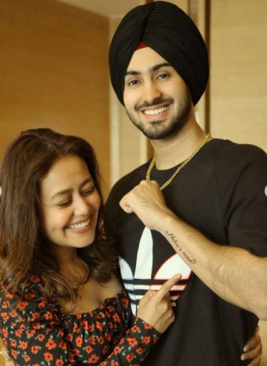 Neha Kakkar and Rohanpreet