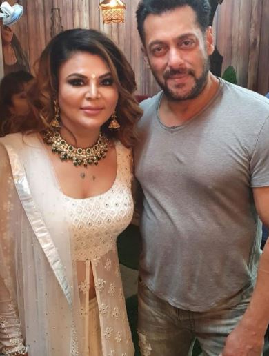 Rakhi Sawant and Salman Khan