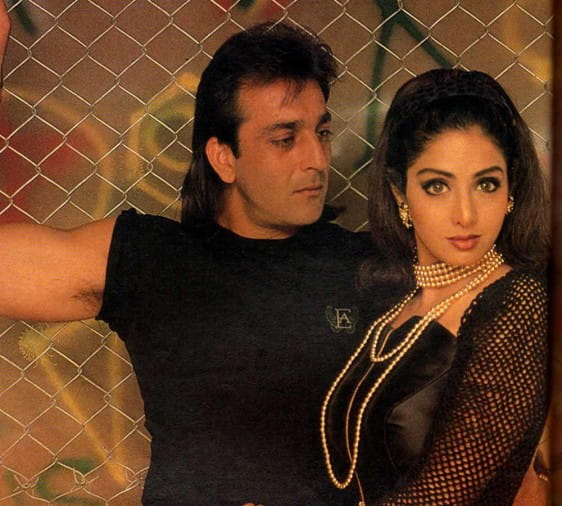 Sanjay Dutt and Sridevi