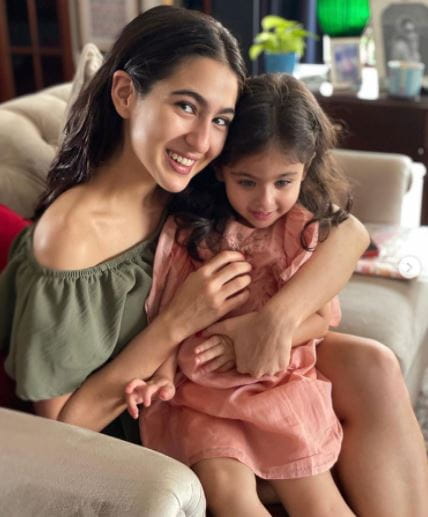 Sara Ali Khan and Inaaya Khemu