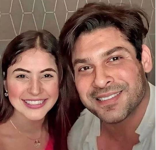 Shehnaaz Gil With Sidharth Shukla