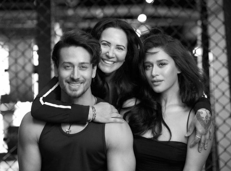 Krishna Shroff and Tiger Shroff