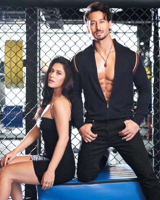 Krishna Shroff and Tiger Shroff