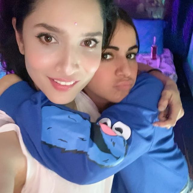 Ankita Lokhande and Shraddha Arya