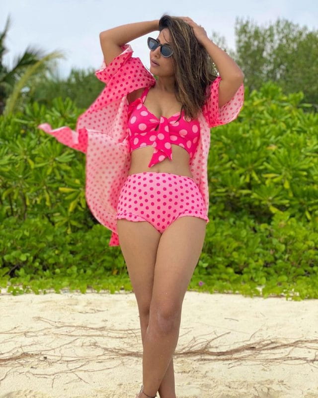 Hina Khan In Swimsuit
