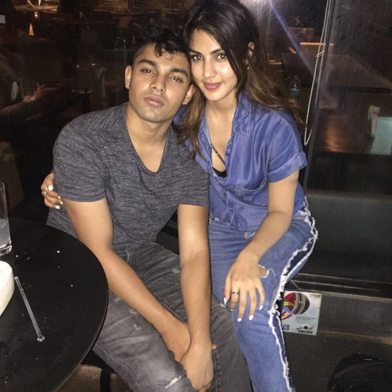 Rhea Chakraborty and Showik Chakraborty