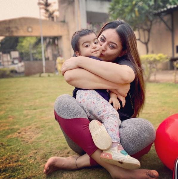 Mahi Vij and Daughter Tara