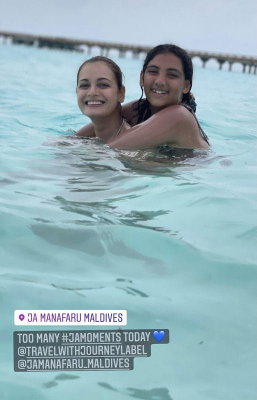 Dia Mirza With Stepdaughter Samaira