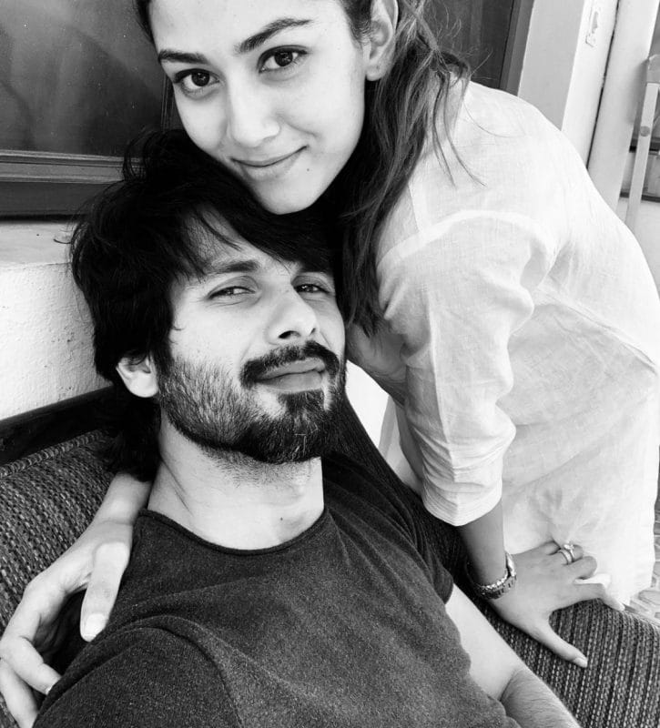 Shahid Kapoor and Mira Rajput