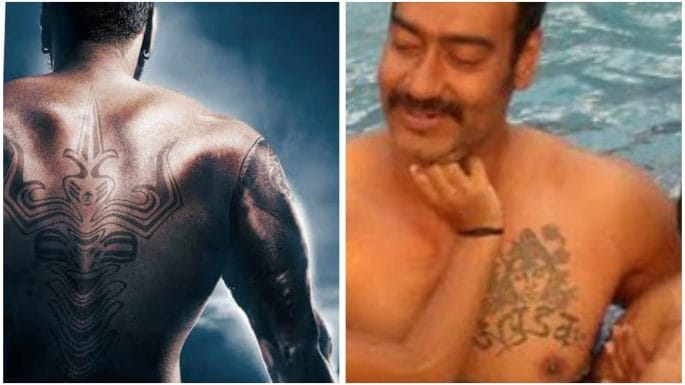 Ajay Devgn Miley Cyrus Sanjay Dutt Celebs who got Shivathemed tattoos   The Times of India