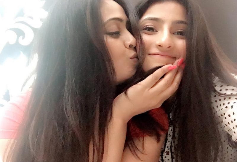 Shweta Tiwari with Daughter Palak