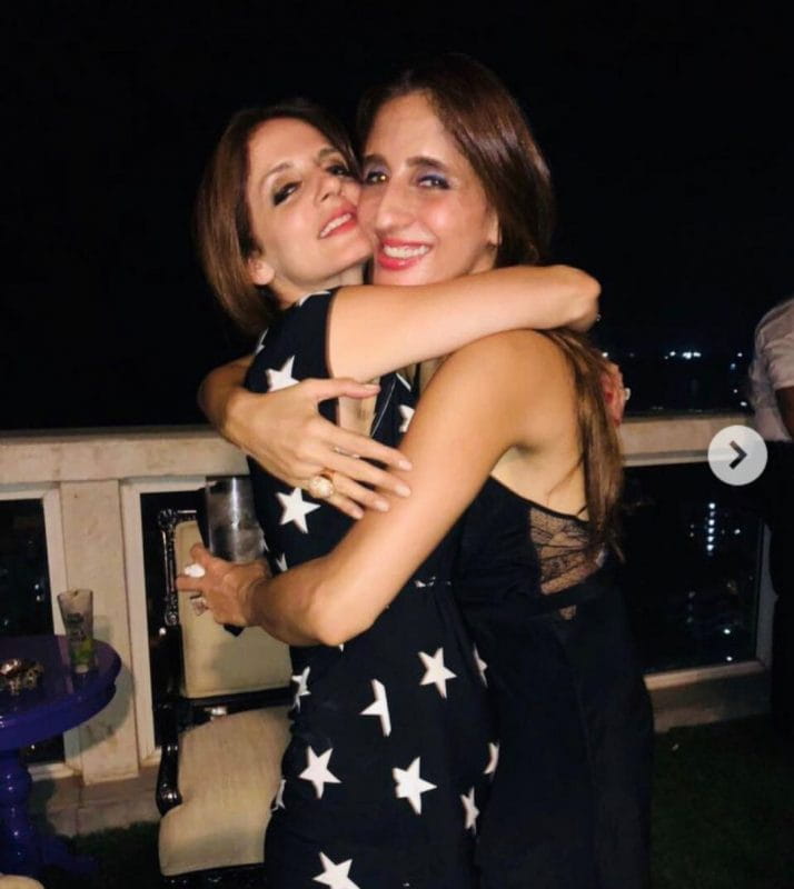 Farah Khan Ali and Sussanne Khan