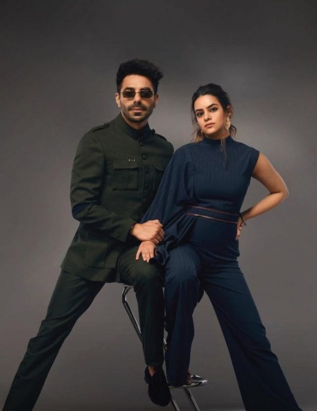 Aparshakti Khurana and wife Aakriti