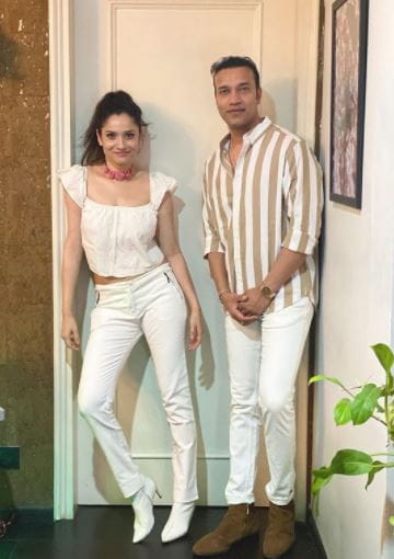 Ankita Lokhande With Boyfriend Vicky Jain