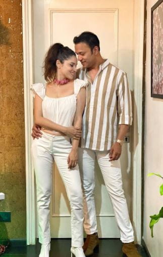 Ankita Lokhande With Boyfriend Vicky Jain