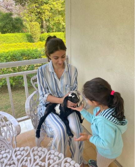 Soha Ali Khan and Inaaya