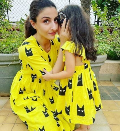 Soha Ali Khan and Inaaya