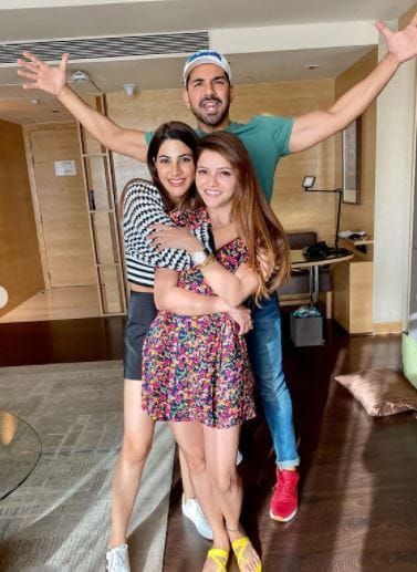 Nikki Tamboli, Rubina Dilaik and Abhinav Shukla