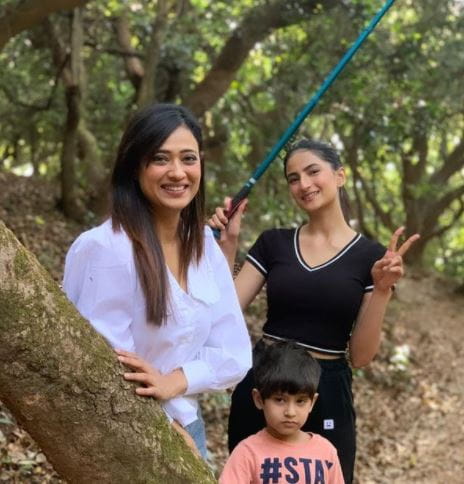 Shweta Tiwari with daughter Palak