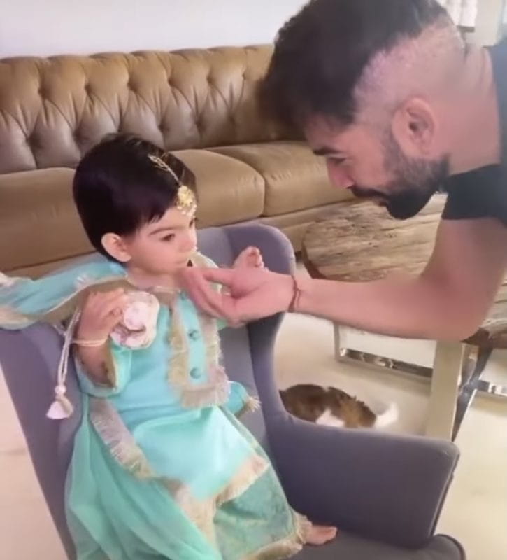Jay Bhanushali-Mahi Vij Daughter Tara