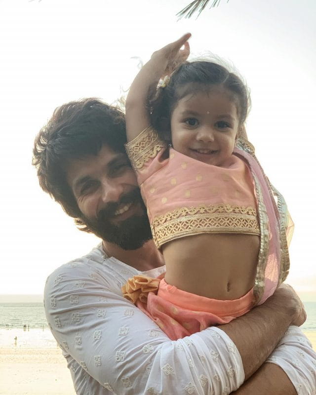 Shahid Kapoor With Misha Kapoor