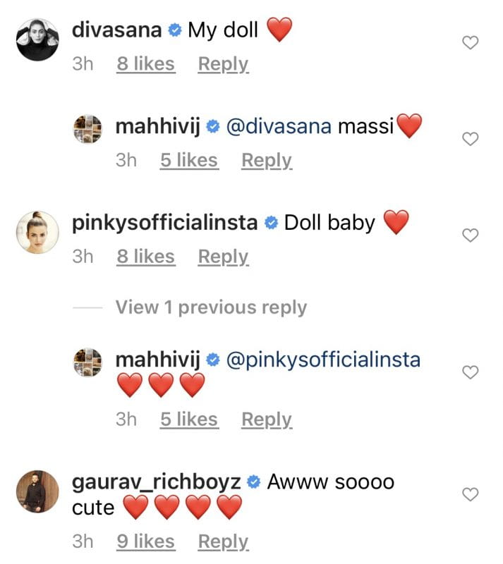 Jay Bhanushali-Mahi Vij Daughter Tara