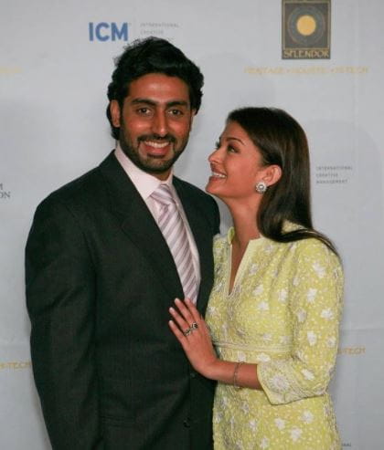 Abhishek Bachchan and Aishwarya Rai