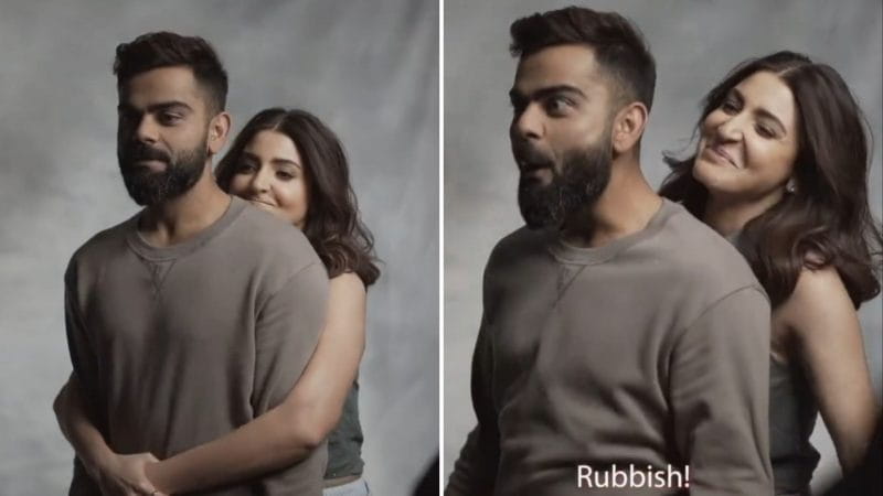 Anushka Sharma and Virat Kohli