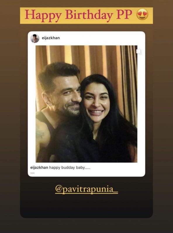 Eijaz Khan and Pavitra Punia