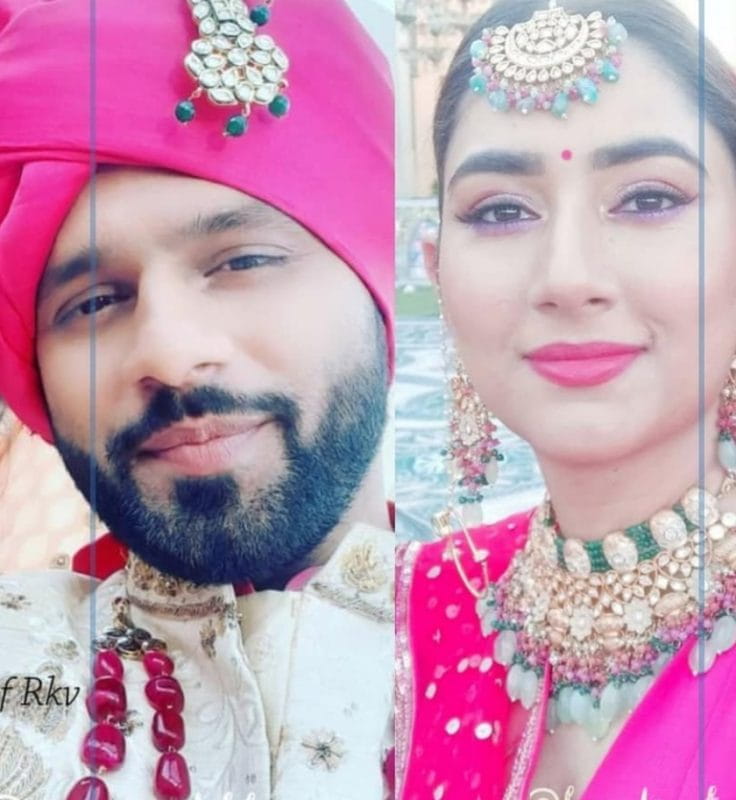 Rahul Vaidya and Disha Parmar