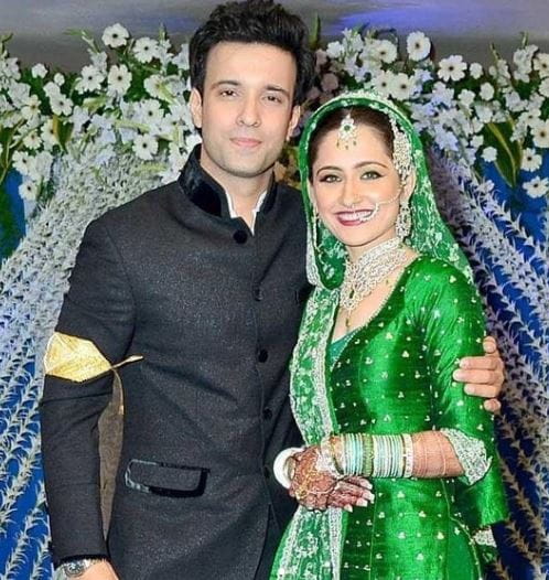 Sanjeeda Shaikh and Aamir Ali