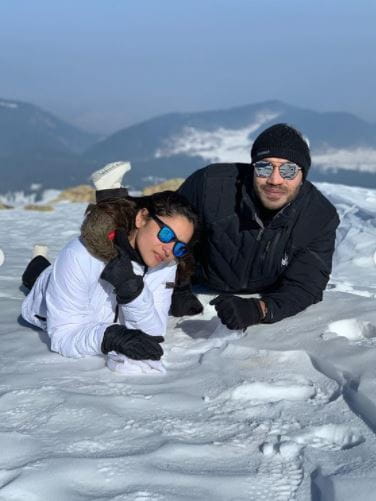 Ankita Lokhande and Vicky Jain