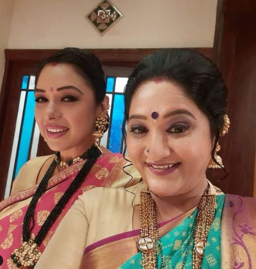 Rupali Ganguly and Alpana Butch