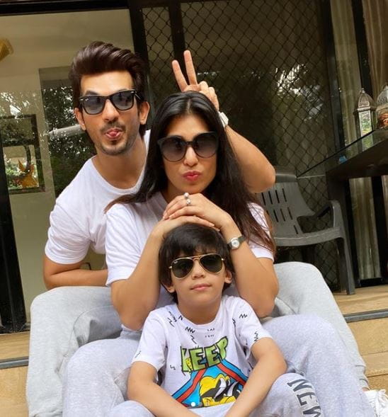 Arjun Bijlani with son Ayan
