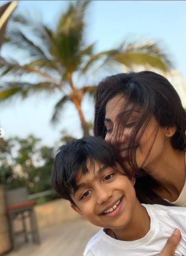 Shilpa Shetty and Son Viaan