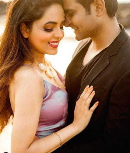 Sugandha Mishra and Sanket Bhosale