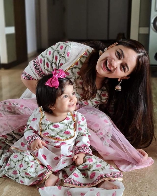 Jay Bhanushali And Mahhi Vij Daughter Tara