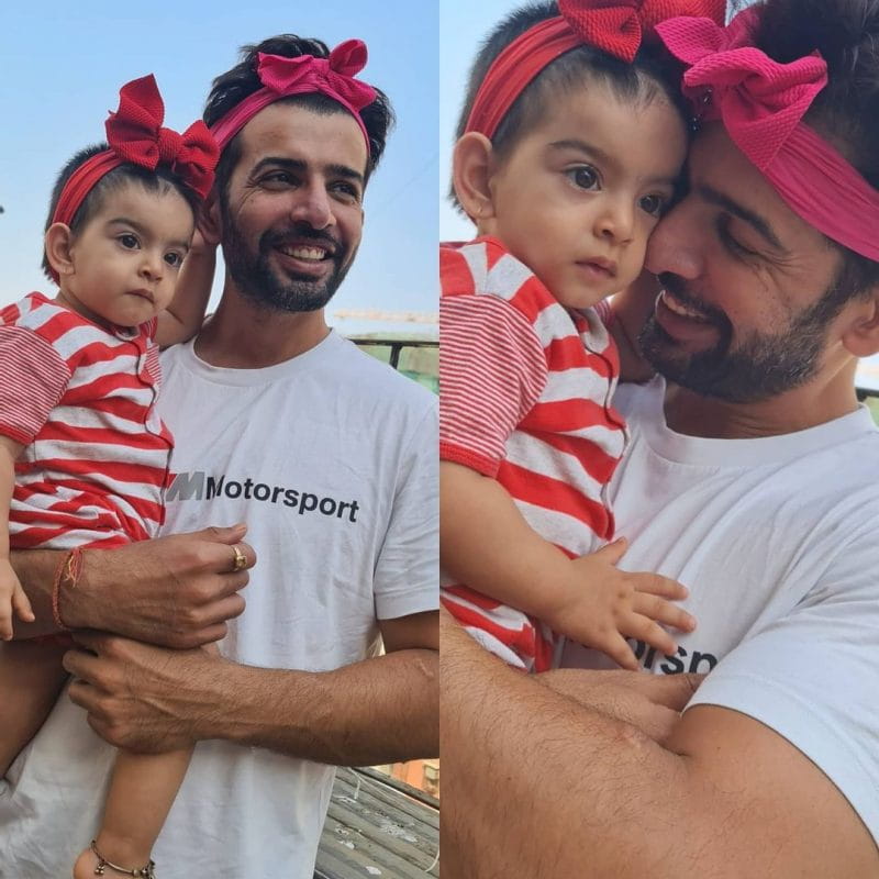 Jay Bhanushali And Mahhi Vij Daughter Tara